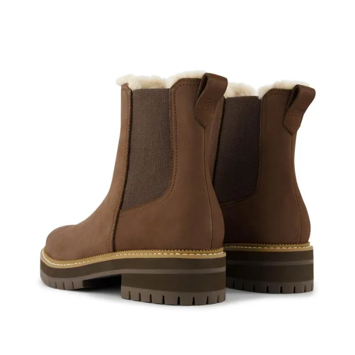 Toms Boots and Booties Bennet Boot Water Resistant Oak Brown Nubuck Leather Faux Fur 8211 Women Toms Boots and Booties Bennet Boot Water Resistant Oak Brown Nubuck Leather Faux Fur 8211 Women