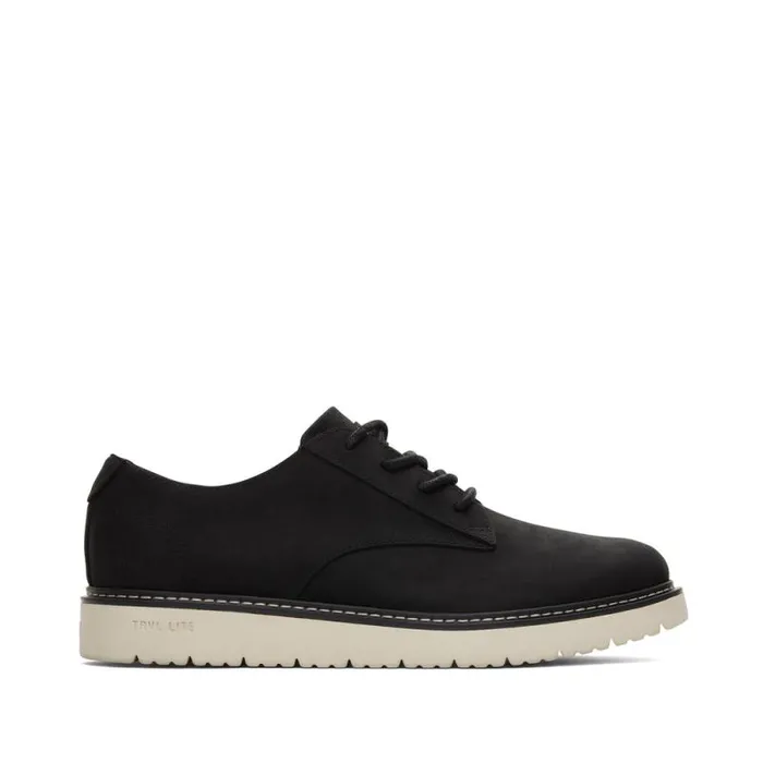 Toms Dress Casual Navi TRVL LITE Dress Shoe Water Resistant Black 8211 Men