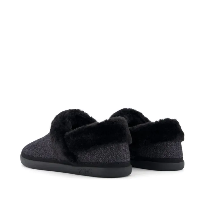Toms Slippers Oslo Convertible Slipper Black Cozy Herringbone 8211 Women Toms Slippers Oslo Convertible Slipper Black Cozy Herringbone 8211 Women