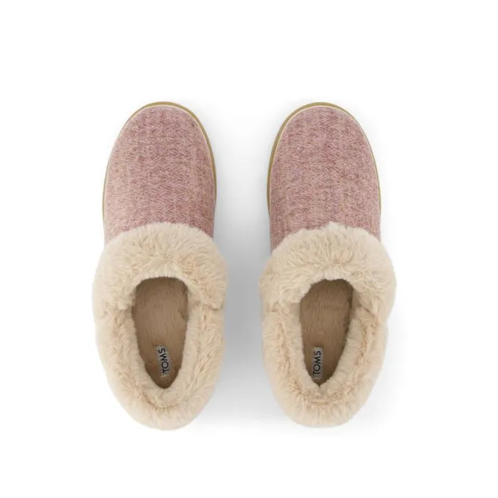 Toms Slippers Oslo Convertible Slipper Vintage Pink Cozy Herringbone 8211 Women Toms Slippers Oslo Convertible Slipper Vintage Pink Cozy Herringbone 8211 Women