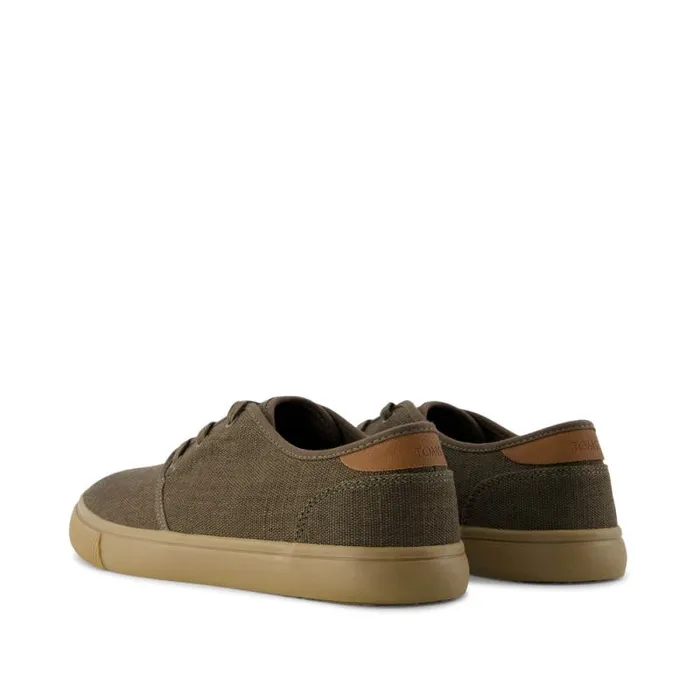 Toms Sneakers Carlo LaceUp Sneaker Canteen Green 8211 Men Toms Sneakers Carlo LaceUp Sneaker Canteen Green 8211 Men