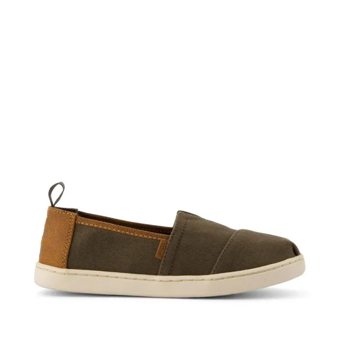 Toms TOMS Classics Alpargata Kids Shoe Canteen Green 8211 WomenKids