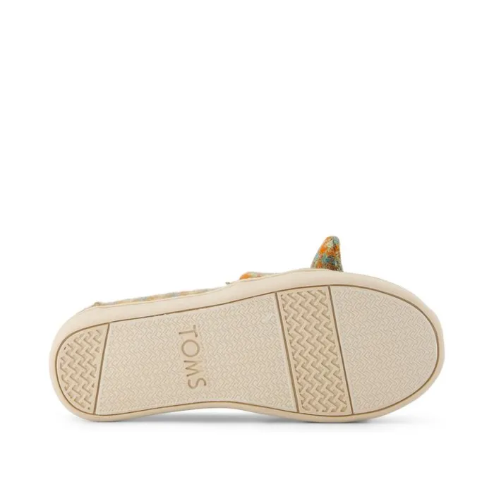 Toms TOMS Classics Alpargata Kids Shoe Multi Cozy Houndstooth With Bow 8211 KidsWomen Toms TOMS Classics Alpargata Kids Shoe Multi Cozy Houndstooth With Bow 8211 KidsWomen