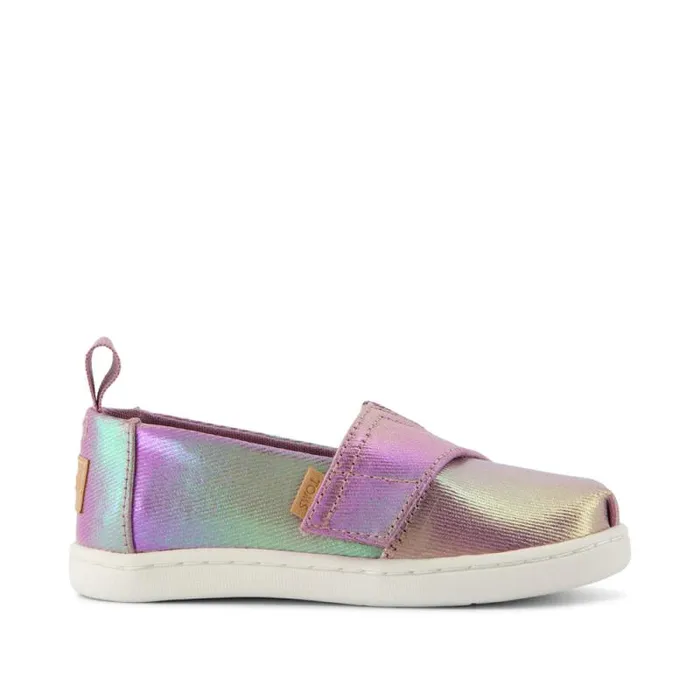 Toms TOMS Classics Alpargata Toddler Shoe Purple Iridescent 8211 KidsWomen