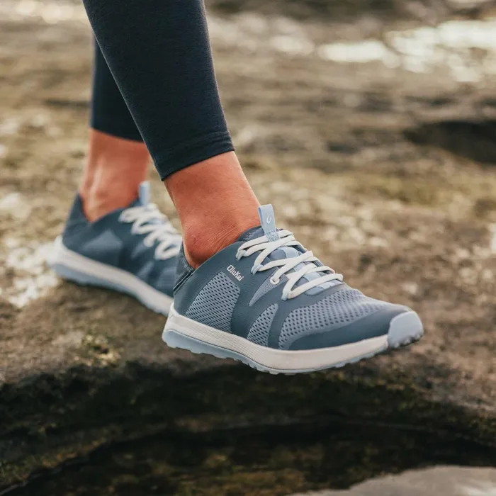 Trainers Women Olukai Huia Athleisure Shoes 8211 Vintage Blue Sea Ice