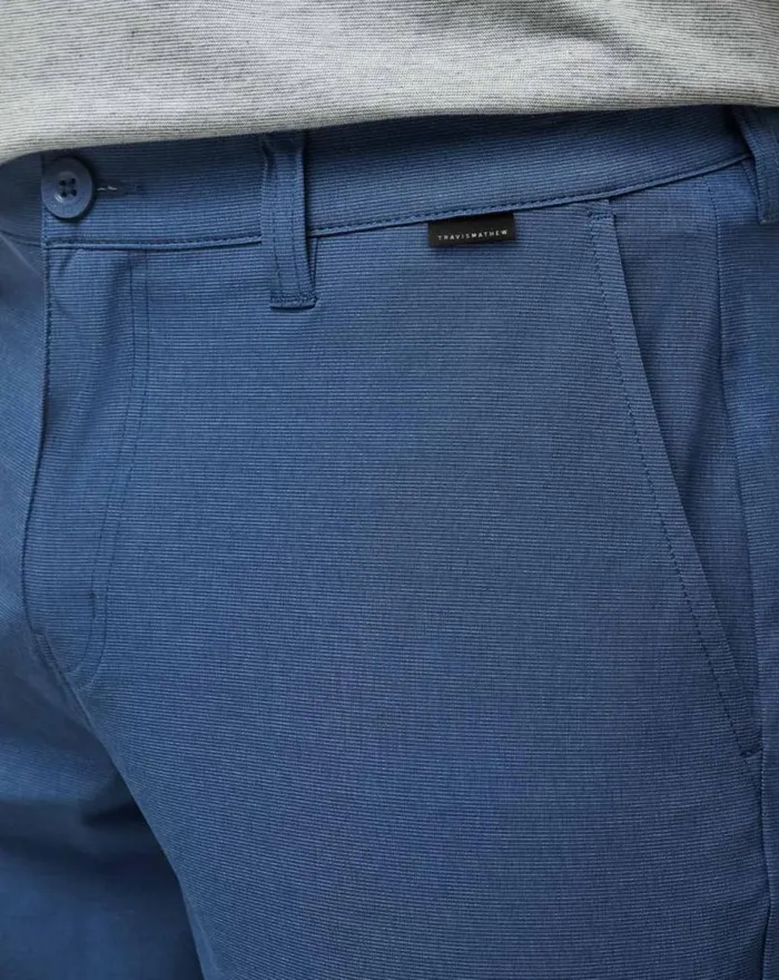 TravisMathew BECK SHORT 95IN Vintage Indigo Men Shorts TravisMathew BECK SHORT 95IN Vintage Indigo Men Shorts