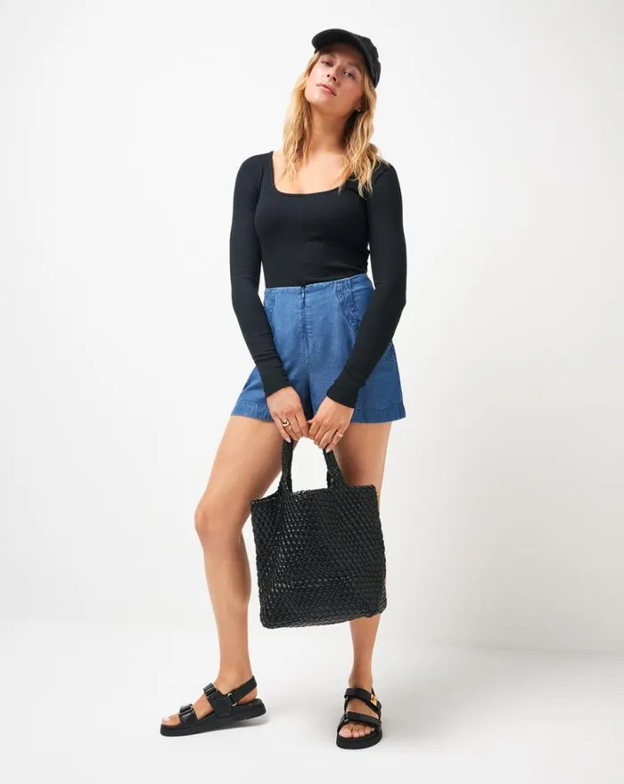 TravisMathew OLD HAVANA SHORT Copen Blue Women Shorts TravisMathew OLD HAVANA SHORT Copen Blue Women Shorts