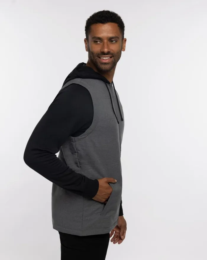 TravisMathew SCAVENGER FULL ZIP HOODIE Heather Dark Grey Men Jackets TravisMathew SCAVENGER FULL ZIP HOODIE Heather Dark Grey Men Jackets
