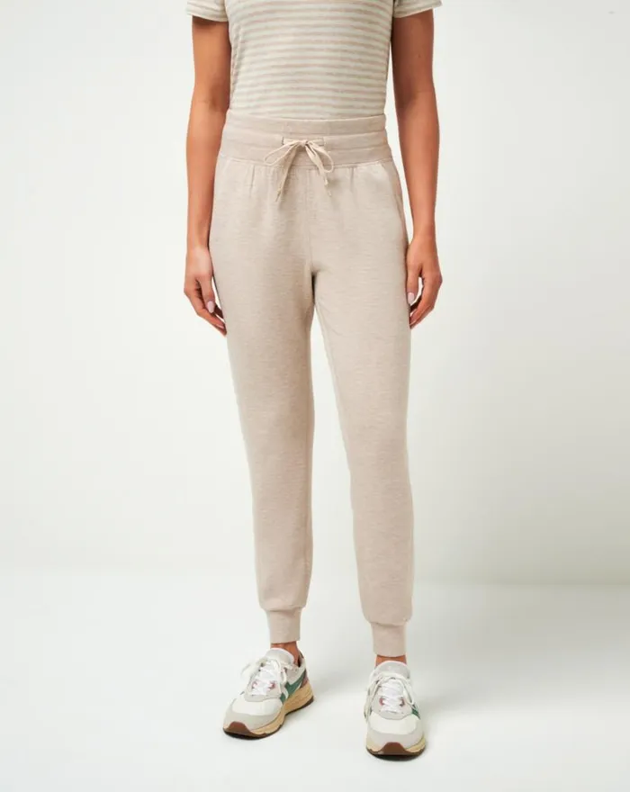 TravisMathew SKYLOFT SOFT JOGGER Heather Oxford Tan Women Pants TravisMathew SKYLOFT SOFT JOGGER Heather Oxford Tan Women Pants