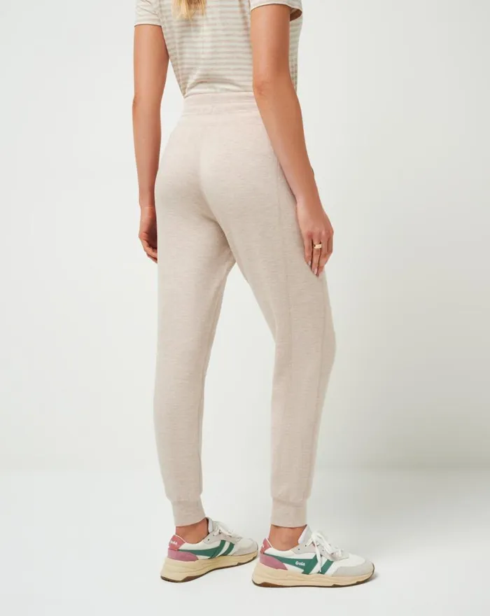 TravisMathew SKYLOFT SOFT JOGGER Heather Oxford Tan Women Pants TravisMathew SKYLOFT SOFT JOGGER Heather Oxford Tan Women Pants