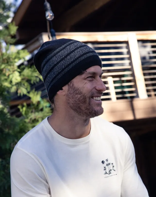 TravisMathew SLOW DRIFT BEANIE Black MenWomen Beanies TravisMathew SLOW DRIFT BEANIE Black MenWomen Beanies