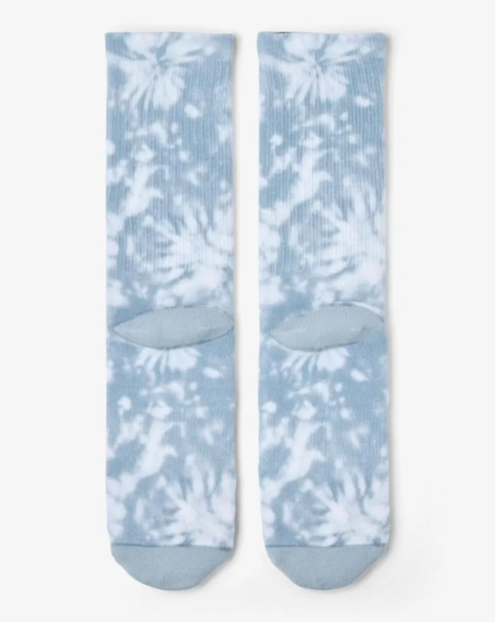 TravisMathew SUNLIT SKIES CREW SOCK Dusty Blue MenWomen Socks TravisMathew SUNLIT SKIES CREW SOCK Dusty Blue MenWomen Socks