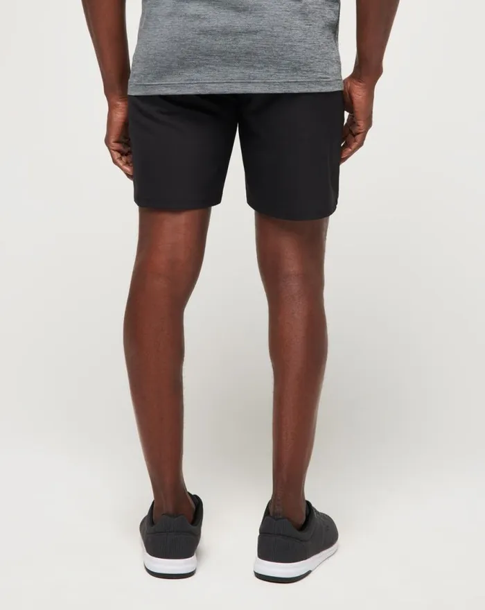 TravisMathew WANDERLUST EWAIST SHORT 75IN Black Men Shorts TravisMathew WANDERLUST EWAIST SHORT 75IN Black Men Shorts