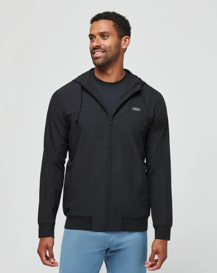 TravisMathew WANDERLUST HOODIE Black Men Jackets