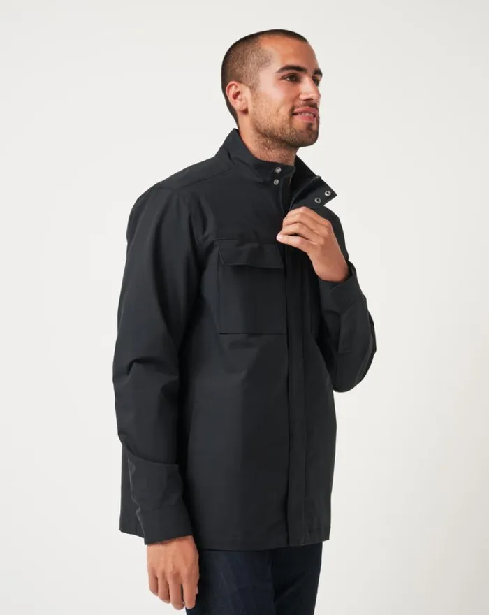 TravisMathew WESTERLY 20 JACKET Black Men Jackets