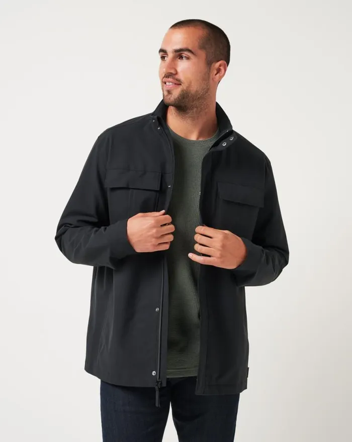 TravisMathew WESTERLY 20 JACKET Black Men Jackets