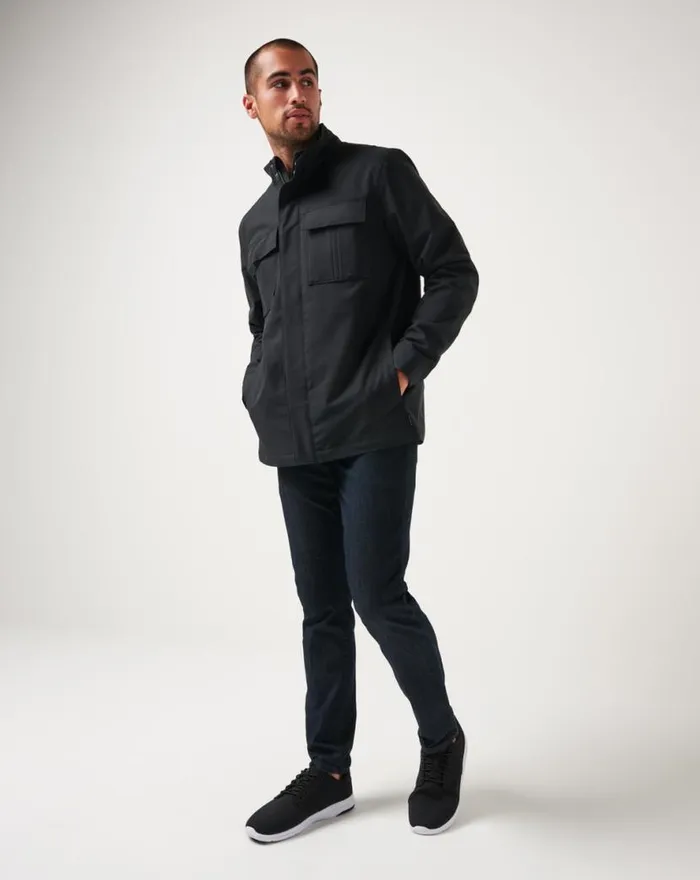 TravisMathew WESTERLY 20 JACKET Black Men Jackets