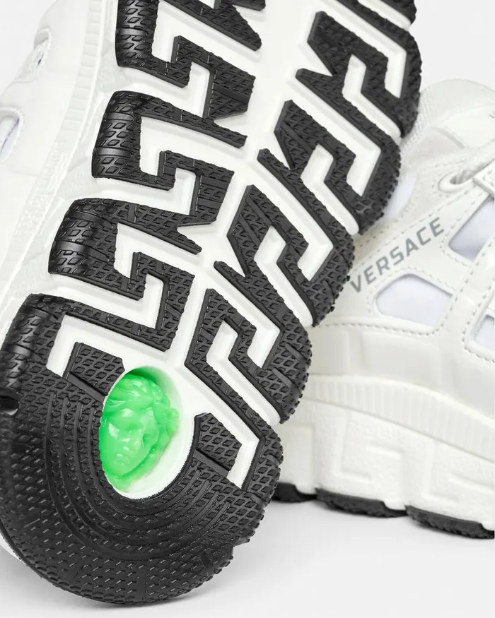 Trigreca Kids Sneakers Whiteprint Children Versace Shoes