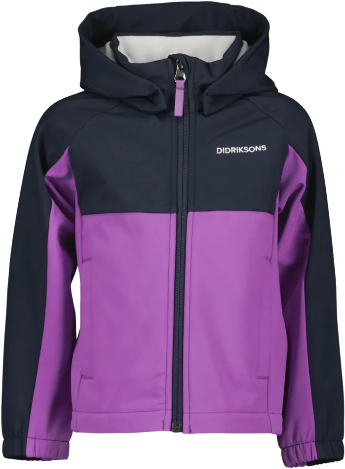 Troel Kids039 Jacket Tulip Purple Kids Didriksons Spring Jackets