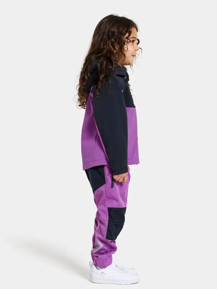 Troel Kids039 Jacket Tulip Purple Kids Didriksons Spring Jackets