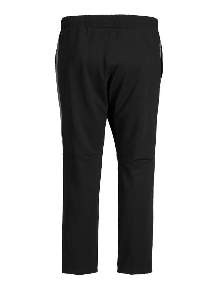 Trousers JACK and JONES Mens CASUAL PLUS SIZE RUNNING TIGHTS Black Black Gift Ideas