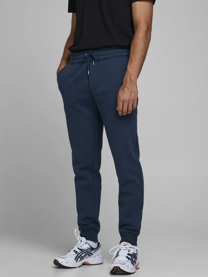 Trousers JACK and JONES Mens GORDON SOFT SWEAT PANTS Blue Navy Blazer Gift for Friend Trousers JACK and JONES Mens GORDON SOFT SWEAT PANTS Blue Navy Blazer Gift for Friend