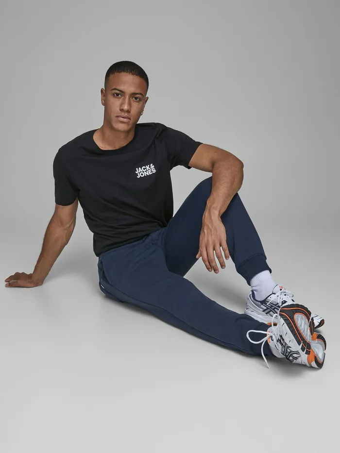 Trousers JACK and JONES Mens GORDON SOFT SWEAT PANTS Blue Navy Blazer Gift for Friend