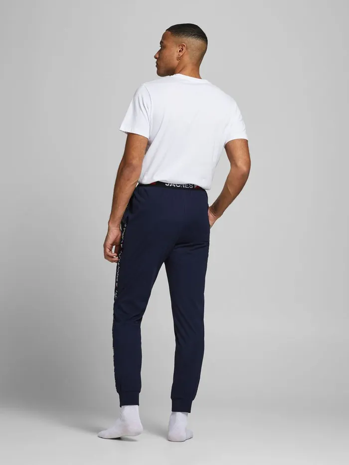 Trousers JACK and JONES Mens LOUNGEWEAR SWEATPANTS Blue Navy Blazer For Sale
