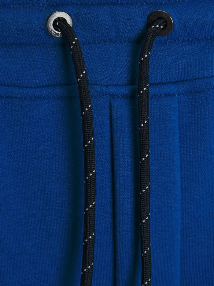 Trousers JACK and JONES Mens WILL LOGO BLOCKING SWEATPANTS Blue Classic Blue Gift 4 You