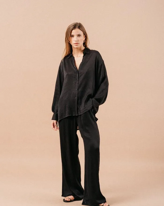 TROUSERS NOIR MATISSE Shop Grace and Mila HighWaisted Trousers