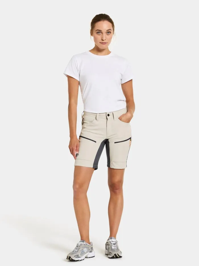 Tucana Shorts Light Beige Women Didriksons Shorts