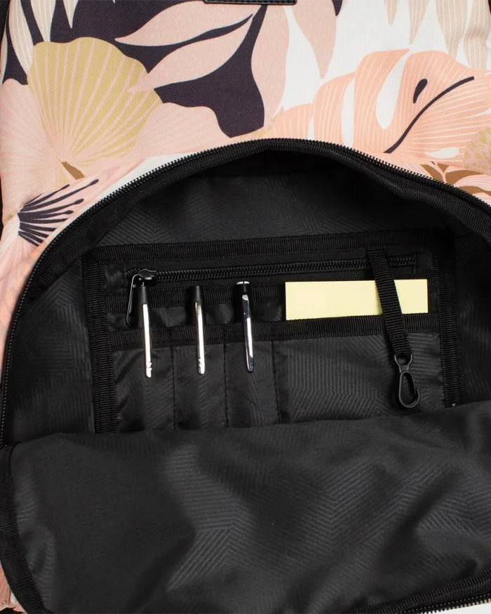 Upperclass Backpack 8211 Peach Womens Volcom Bags and Backpacks