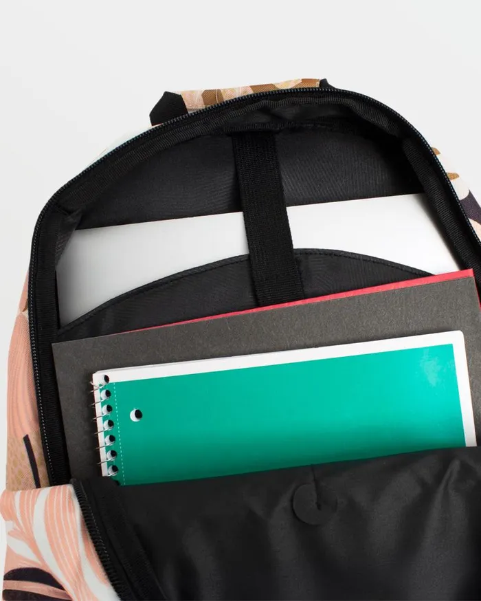 Upperclass Backpack 8211 Peach Womens Volcom Bags and Backpacks