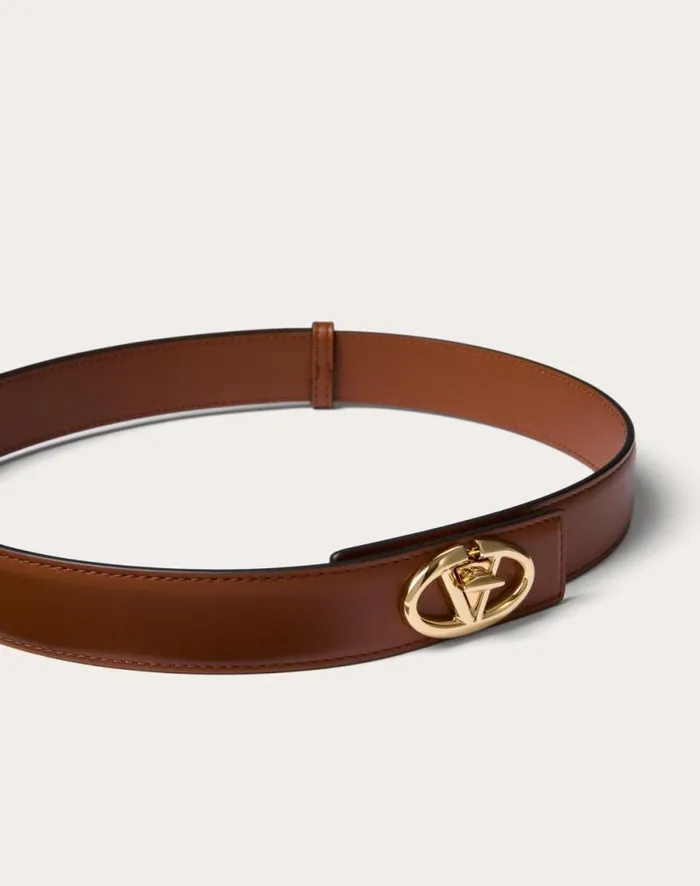 Valentino Belts Woman The Bold Edition Vlogo Calfskin Belt 30 Mm For Woman In Black Black Valentino Belts Woman The Bold Edition Vlogo Calfskin Belt 30 Mm For Woman In Black Black