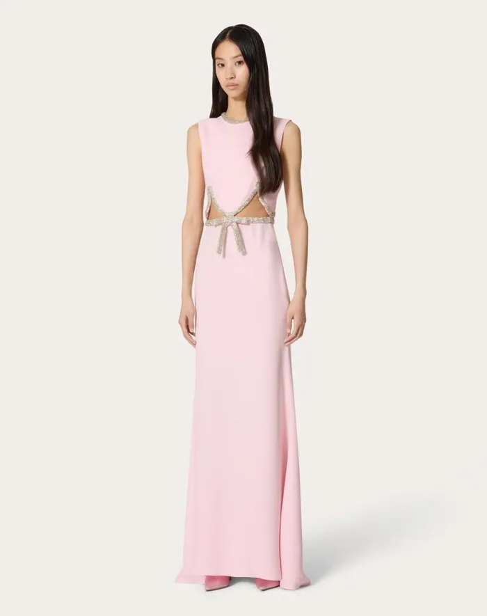 Valentino Gowns Woman Embroidered Cady Couture Evening Dress For Woman In Comfit Comfit Valentino Gowns Woman Embroidered Cady Couture Evening Dress For Woman In Comfit Comfit