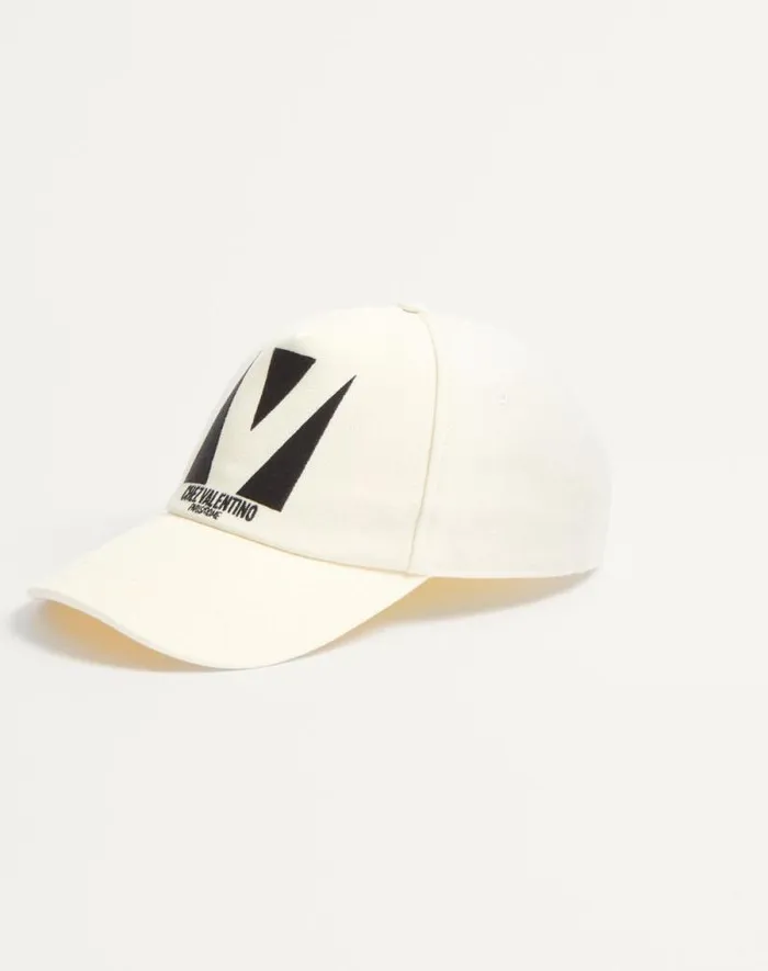 Valentino Hats And Gloves WomanMan Chez Valentino Cotton Baseball Cap With Embroidery For Man In Pinkbutter Pinkbutter Valentino Hats And Gloves WomanMan Chez Valentino Cotton Baseball Cap With Embroidery For Man In Pinkbutter Pinkbutter