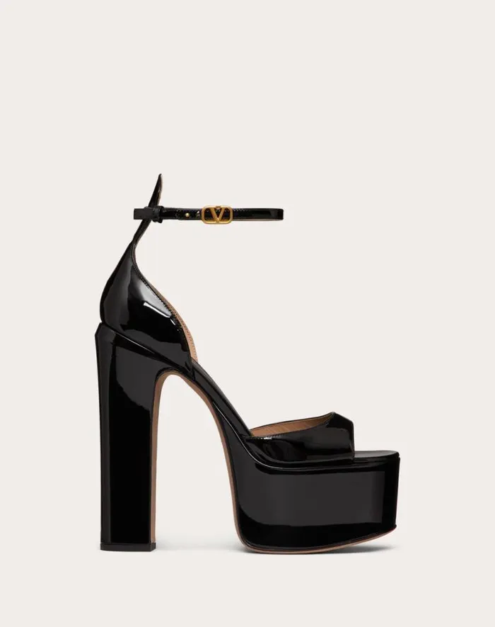 Valentino Sandals Woman Valentino Garavani Tango Patent Leather Platform Sandal 155mm For Woman In Rose Cannelle Rose Cannelle Valentino Sandals Woman Valentino Garavani Tango Patent Leather Platform Sandal 155mm For Woman In Rose Cannelle Rose Cannelle