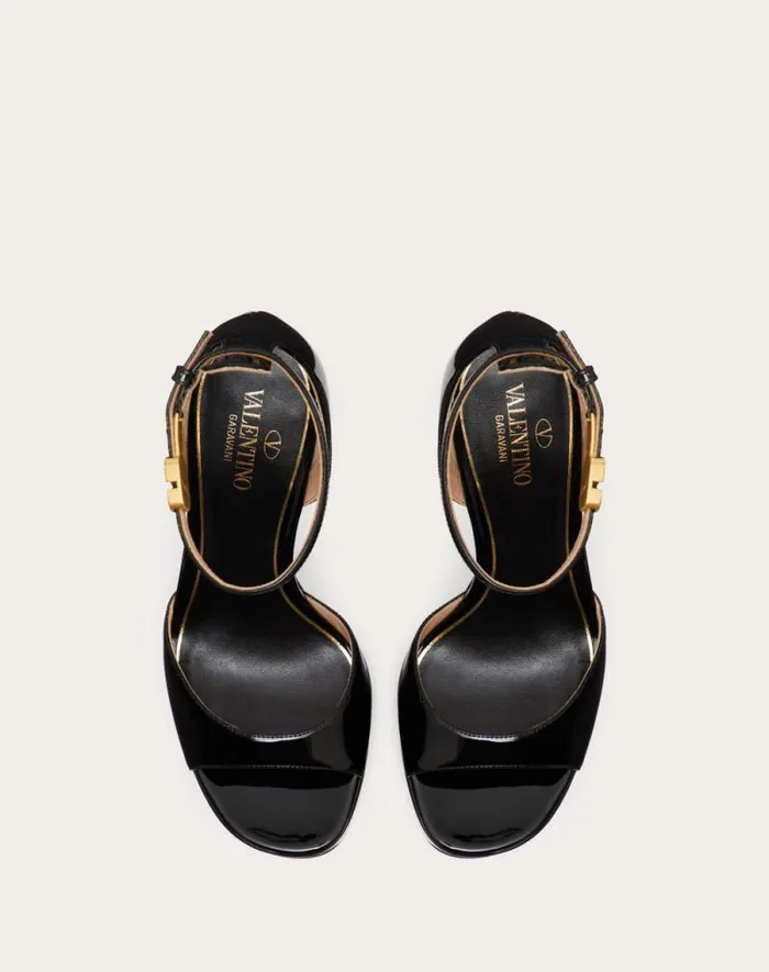 Valentino Sandals Woman Valentino Garavani Tango Patent Leather Platform Sandal 155mm For Woman In Rose Cannelle Rose Cannelle Valentino Sandals Woman Valentino Garavani Tango Patent Leather Platform Sandal 155mm For Woman In Rose Cannelle Rose Cannelle