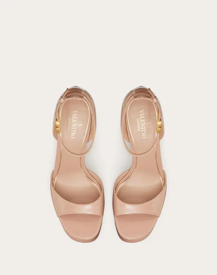 Valentino Sandals Woman Valentino Garavani Tango Patent Leather Platform Sandal 155mm For Woman In Rose Cannelle Rose Cannelle Valentino Sandals Woman Valentino Garavani Tango Patent Leather Platform Sandal 155mm For Woman In Rose Cannelle Rose Cannelle
