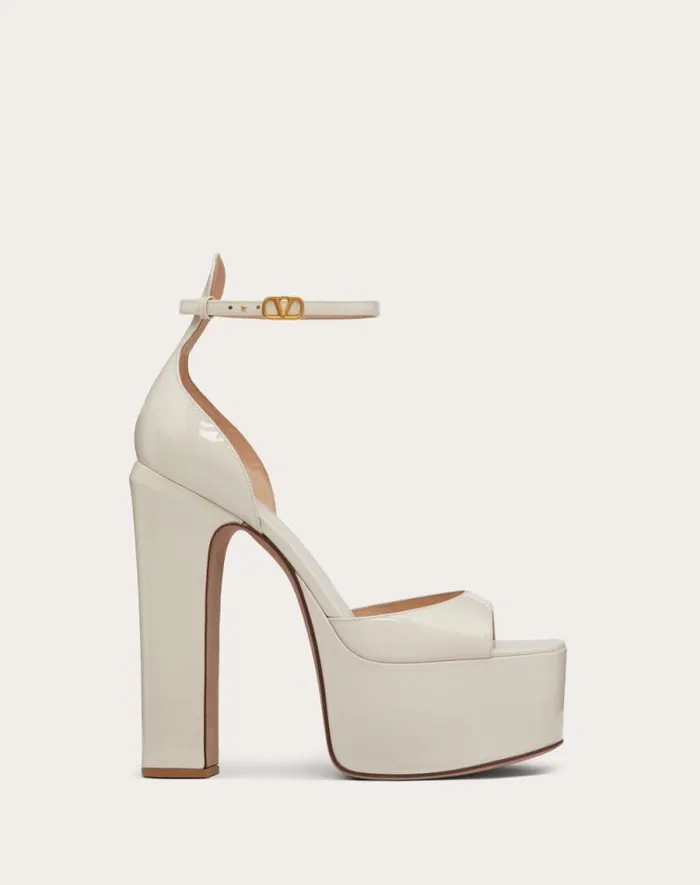 Valentino Sandals Woman Valentino Garavani Tango Patent Leather Platform Sandal 155mm For Woman In Rose Cannelle Rose Cannelle Valentino Sandals Woman Valentino Garavani Tango Patent Leather Platform Sandal 155mm For Woman In Rose Cannelle Rose Cannelle