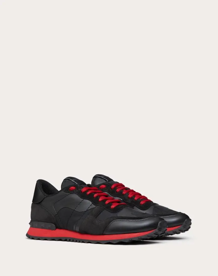 Valentino Sneakers Man For Man In Blackrosso Valentino Blackrosso Valentino Valentino Sneakers Man For Man In Blackrosso Valentino Blackrosso Valentino