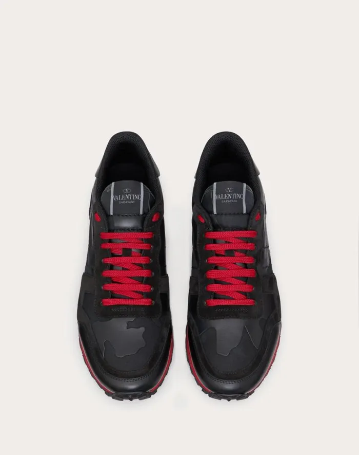 Valentino Sneakers Man For Man In Blackrosso Valentino Blackrosso Valentino Valentino Sneakers Man For Man In Blackrosso Valentino Blackrosso Valentino