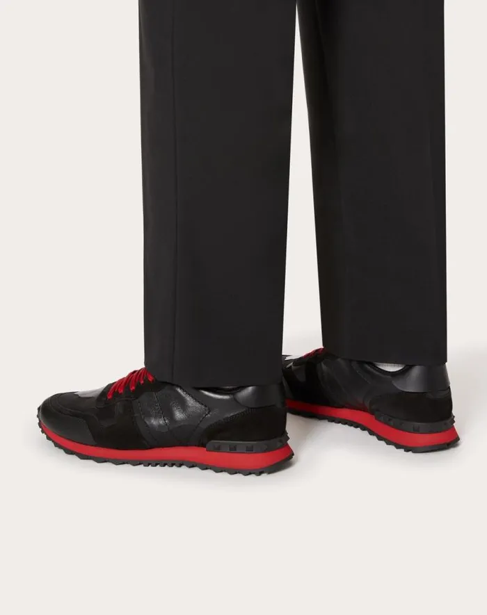 Valentino Sneakers Man For Man In Blackrosso Valentino Blackrosso Valentino Valentino Sneakers Man For Man In Blackrosso Valentino Blackrosso Valentino