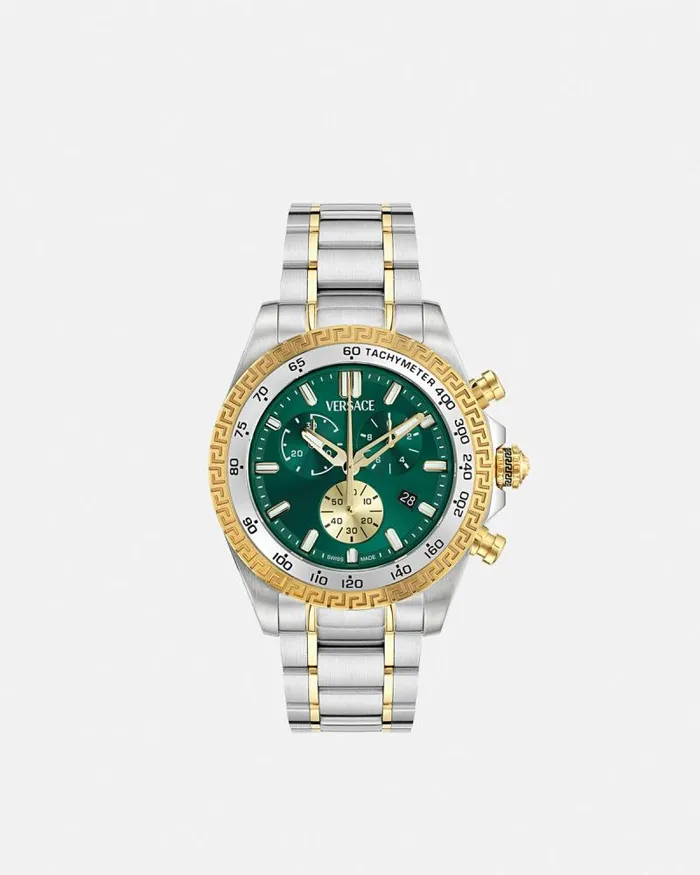Versace Chrono X Watch Silver Men Versace Watches