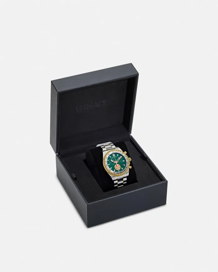 Versace Chrono X Watch Silver Men Versace Watches