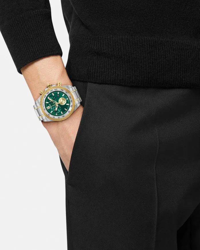 Versace Chrono X Watch Silver Men Versace Watches
