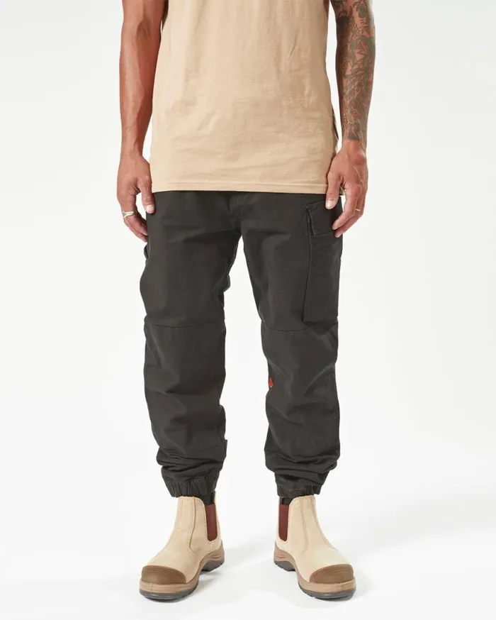 Volcom Workwear Caliper Cuff Pants 8211 Black Mens Volcom Pants