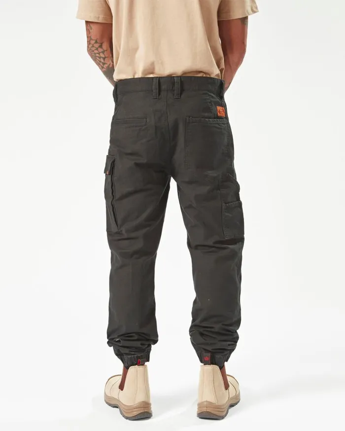 Volcom Workwear Caliper Cuff Pants 8211 Black Mens Volcom Pants