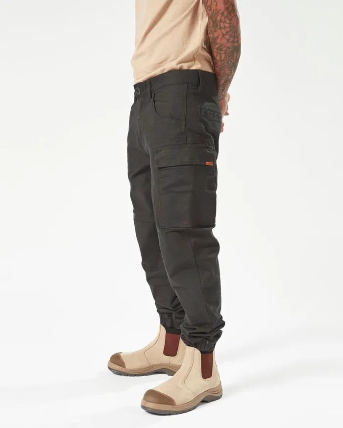 Volcom Workwear Caliper Cuff Pants 8211 Black Mens Volcom Pants