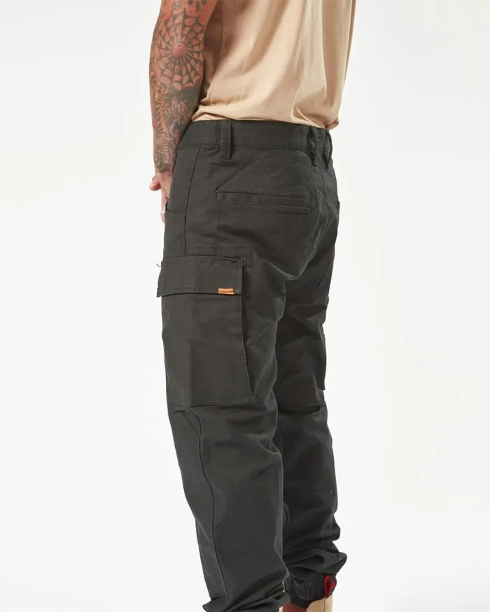 Volcom Workwear Caliper Cuff Pants 8211 Black Mens Volcom Pants